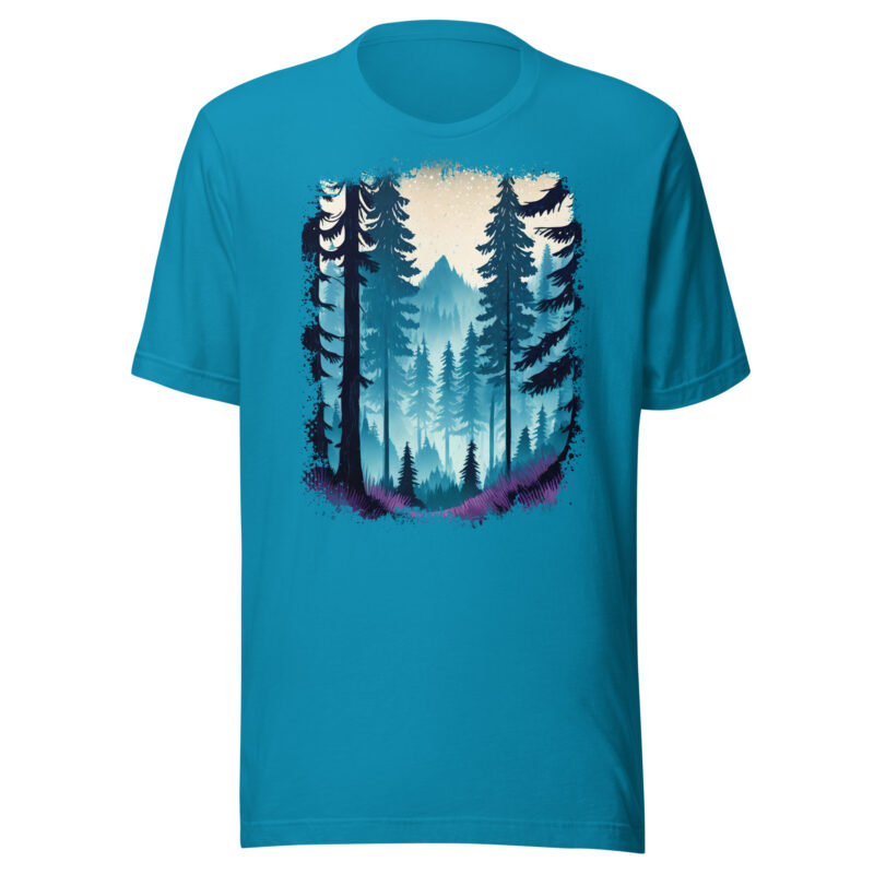 Attirs - Your Fashion Journey Begins Here, Where T-Shirts are Just the Start. 9 Forest Explorer: Nature, Adventure, Wild T-shirt Staple T-Shirt Attirs